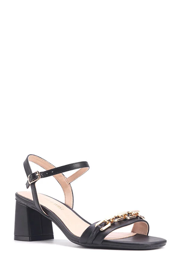 A10148472312010 CASUAL SANDALIAS TACÓN Negro