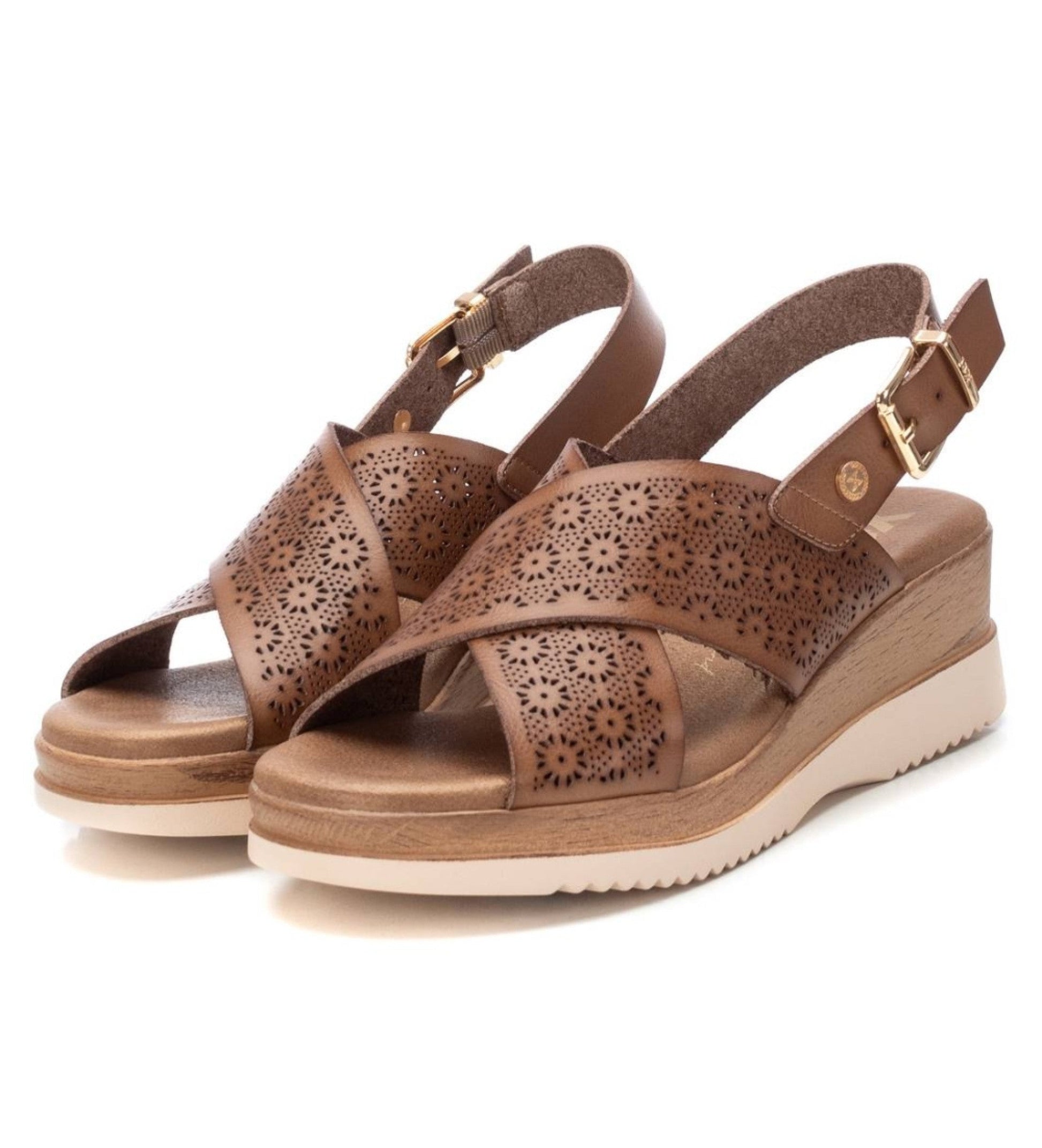 143852 CASUAL SANDALIAS SLIP-ON (DE METER) Marron