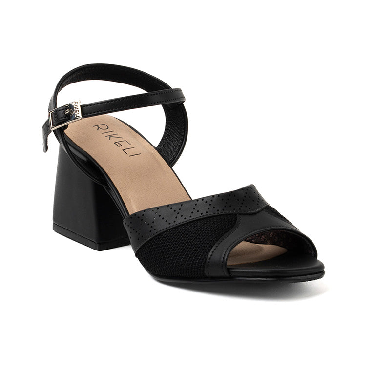 RK 316-25 SANDALIAS TACÓN CMS 7 Negro