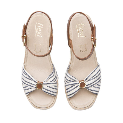 135401 SANDALIAS CUÑA MERIDA Azul