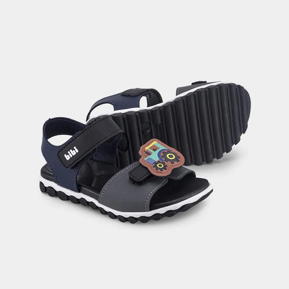 1103250 CASUAL SANDALIAS FLAT Azul