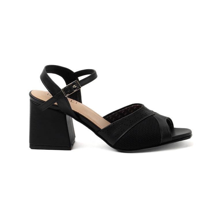 RK 316-25 SANDALIAS TACÓN CMS 7 Negro