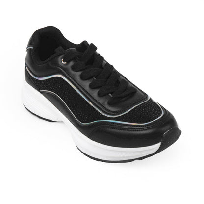 CY-230254-1 CASUAL FLAT MOCASÍN Negro