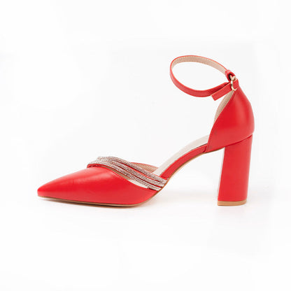 CY-240502 FIESTA TACÓN TACÓN Rojo