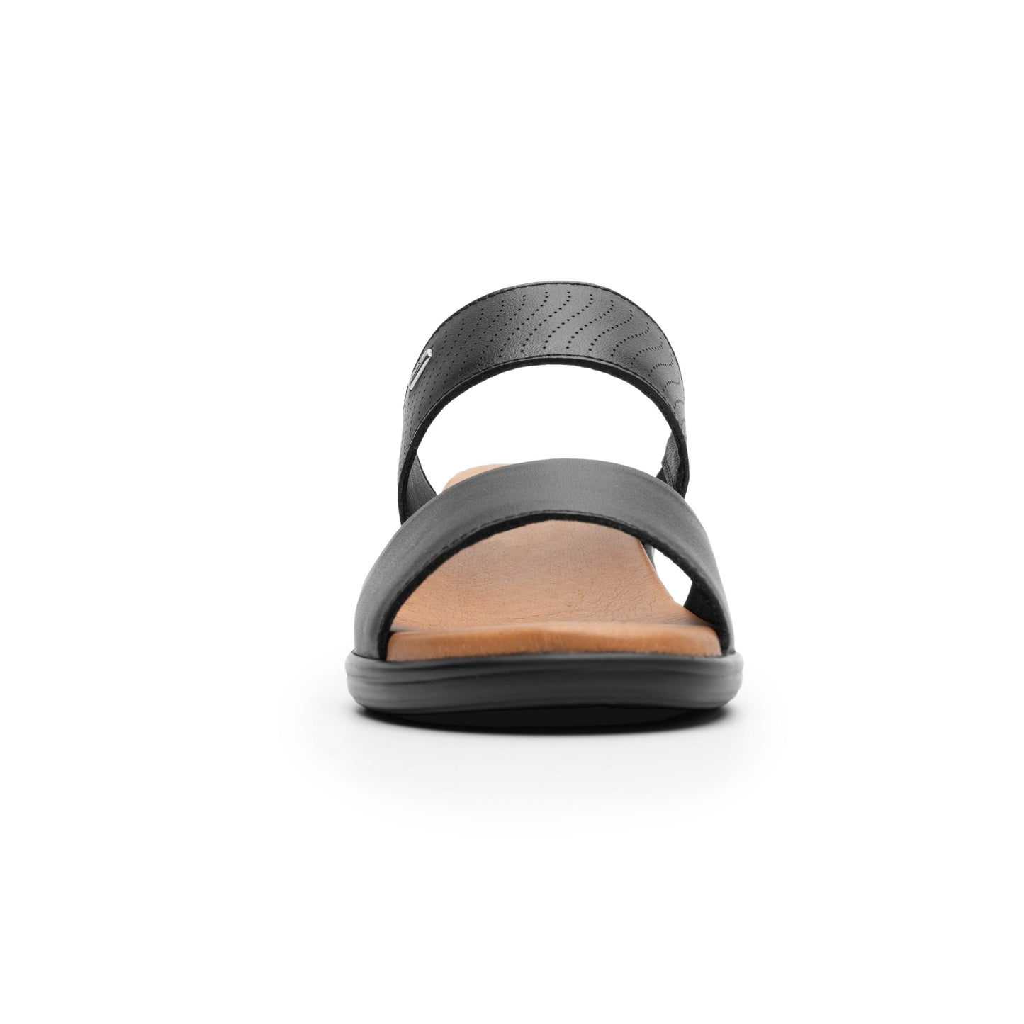 123702 SANDALIAS CUÑA ZURA Negro