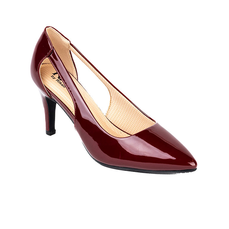 RIKELI94A CASUAL CASUALES TACÓN Vino