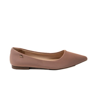 RIKELI54 CASUAL BALLERINA FLAT Natural