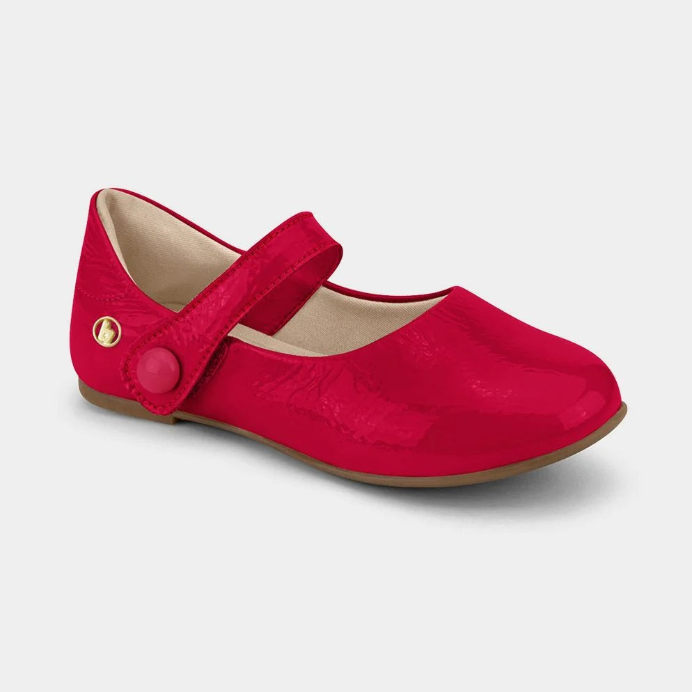 1152031 CASUAL BALLERINA FLAT Rojo