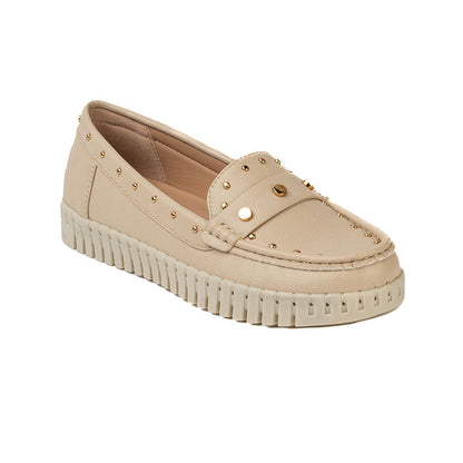 RIKELI110B CASUAL MOCASINES CMS 2 Beige