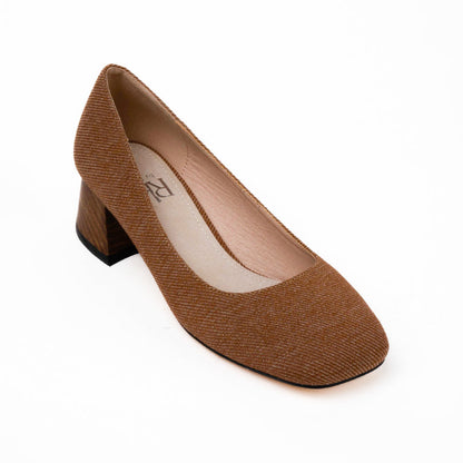 TD02 VESTIR CERRADO CASUAL Marron