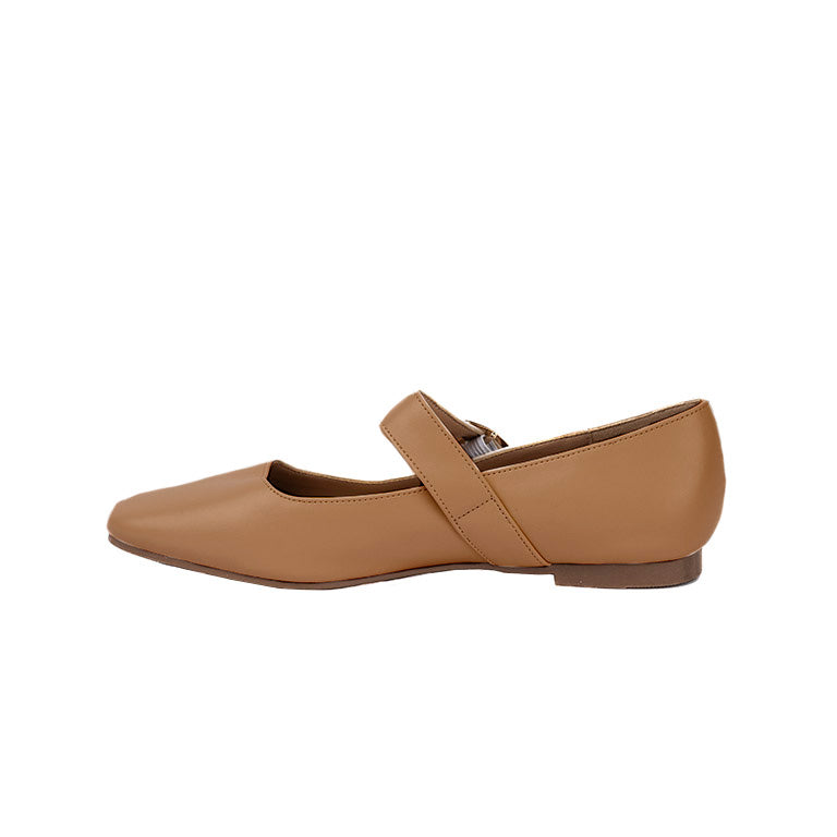 RIKELI77A CASUAL BALLERINA FLAT Beige