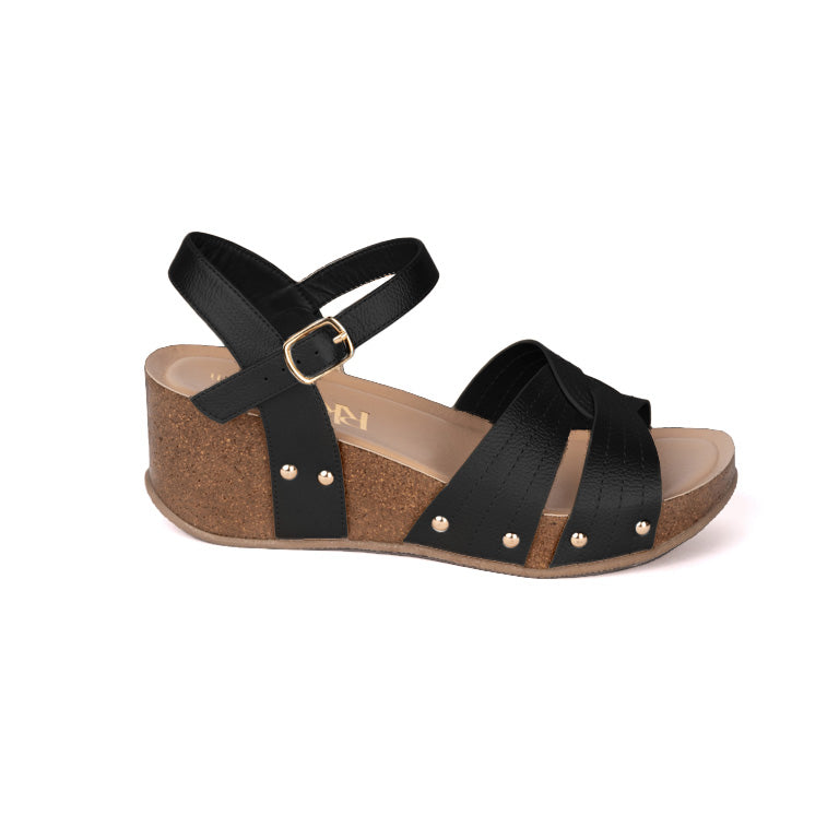 15035-16A SANDALIAS PLATAFORMA CMS 5 Negro