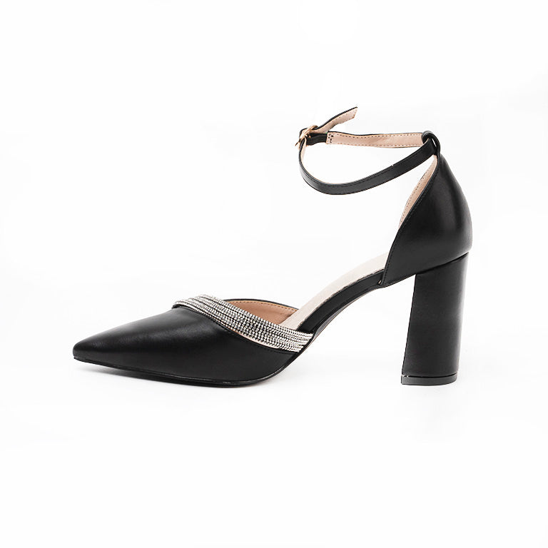 CY-240502 FIESTA TACÓN TACÓN Negro