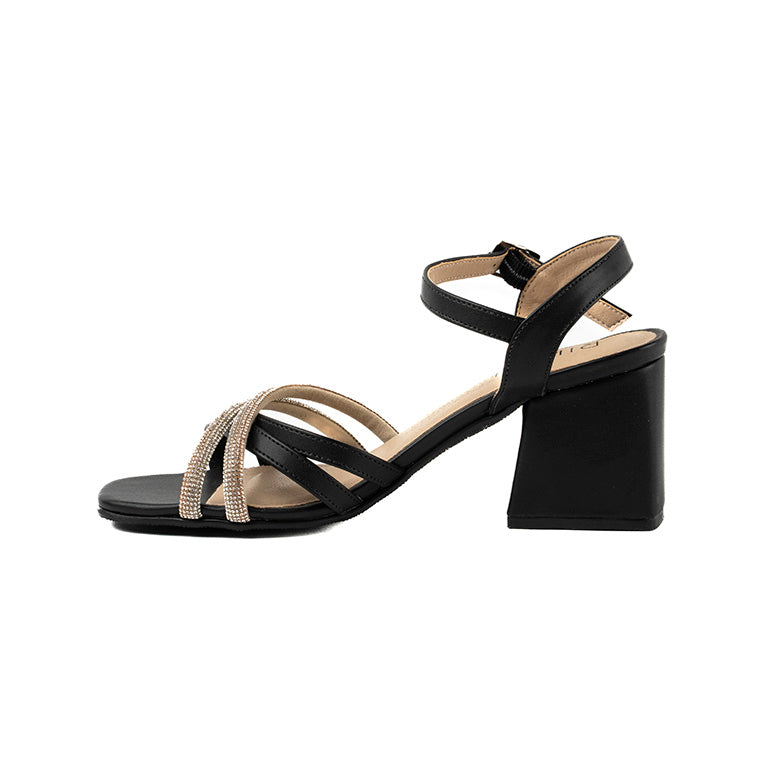 RK 316-24 SANDALIAS TACÓN CMS 7 Negro