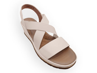 RIKELI93A CASUAL CASUALES PLATAFORMA Blanco