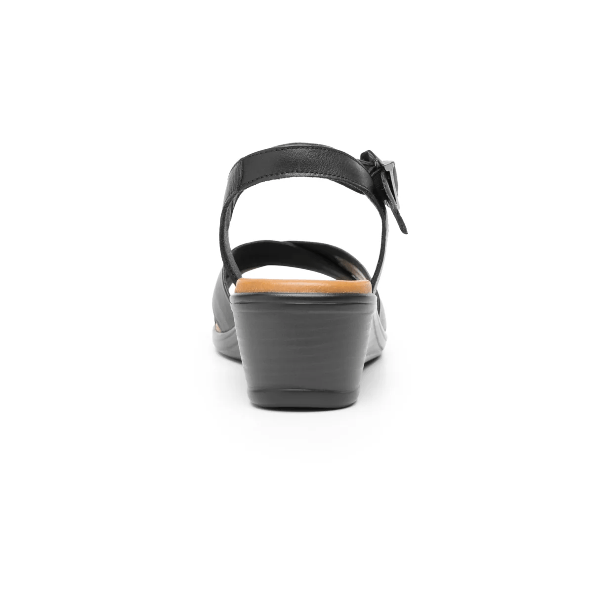 123703 SANDALIAS CUÑA ZURA Negro