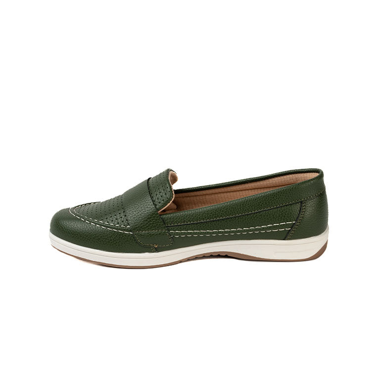 RIKELI116B CASUAL MOCASINES CMS 2 Verde
