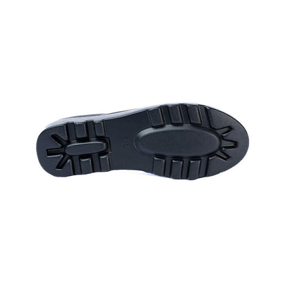 RIKELI90A CASUAL CASUALES PLATAFORMA Negro