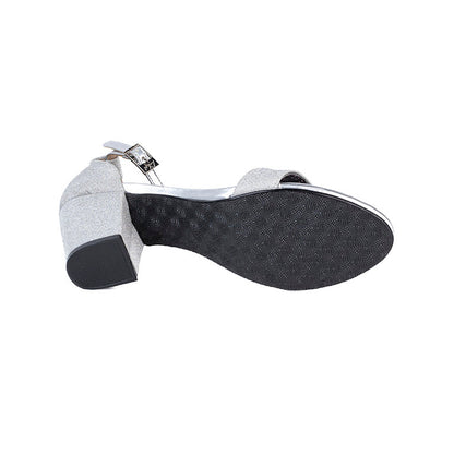 RK 233-23 SANDALIAS TACÓN CMS 7 Plateado