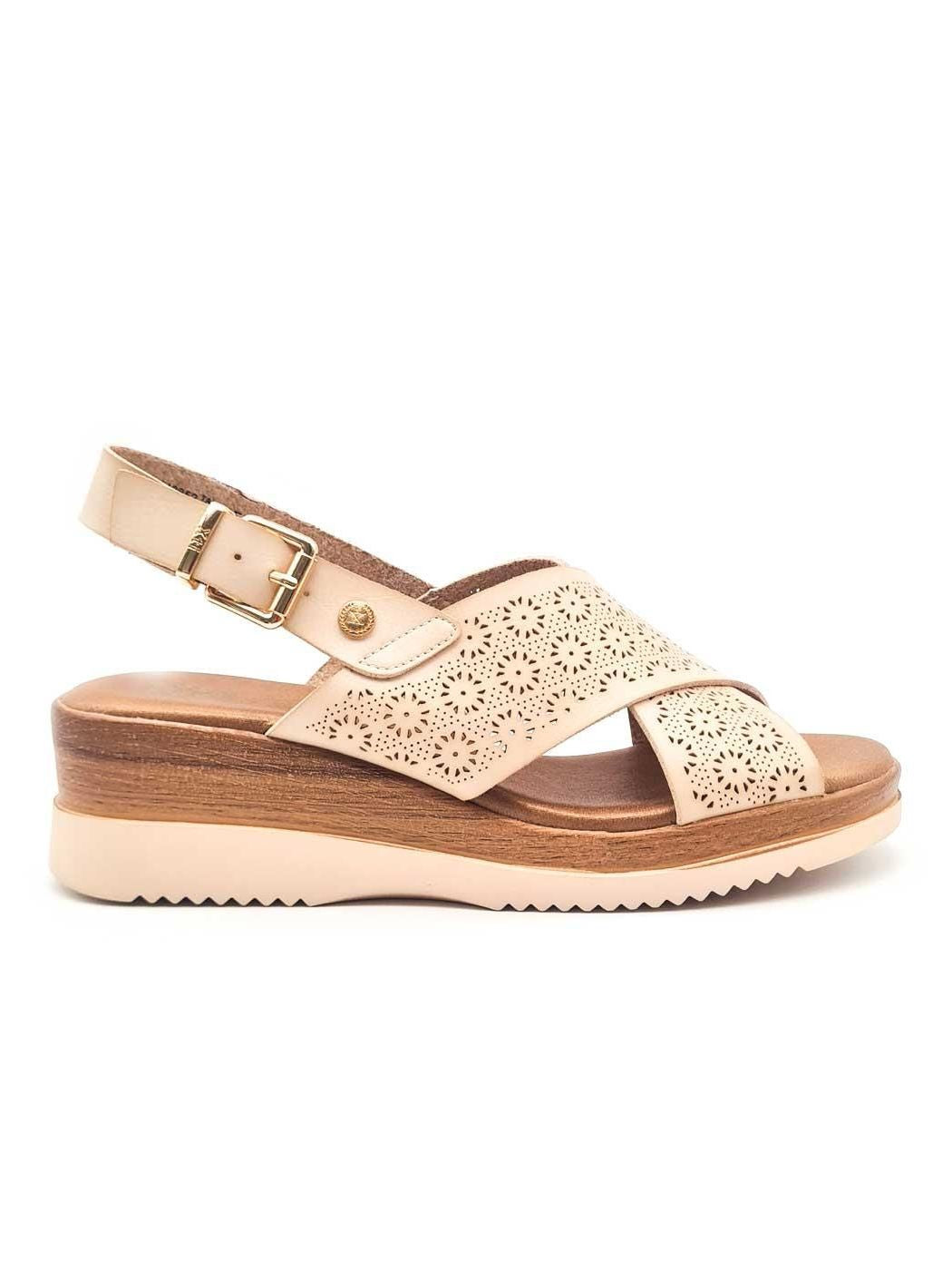 143852 CASUAL SANDALIAS SLIP-ON (DE METER) Blanco