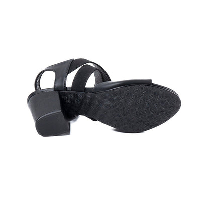 RK 233-18 SANDALIAS TACÓN CMS 7 Negro