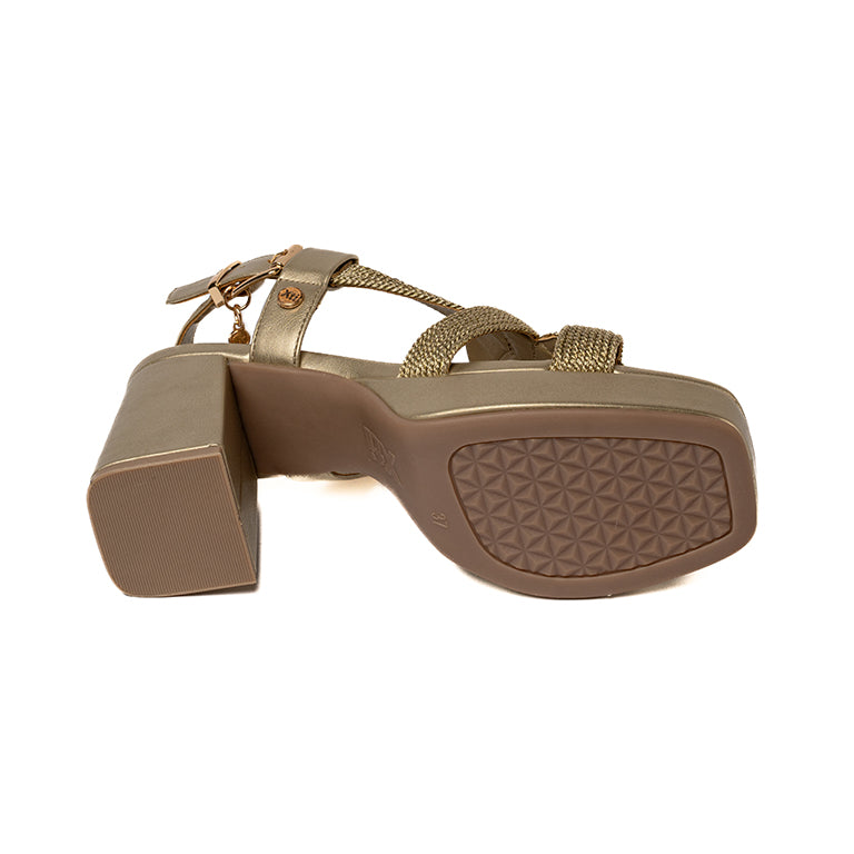 142337 CASUAL SANDALIAS CMS 8 Oro