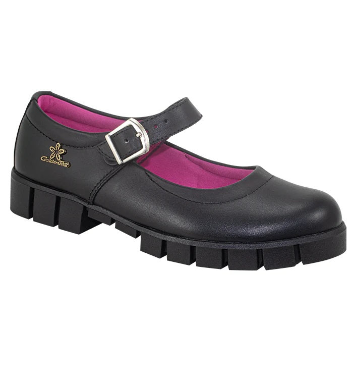 44623-71 ESCOLAR CINCHO PLATAFORMA Negro 35