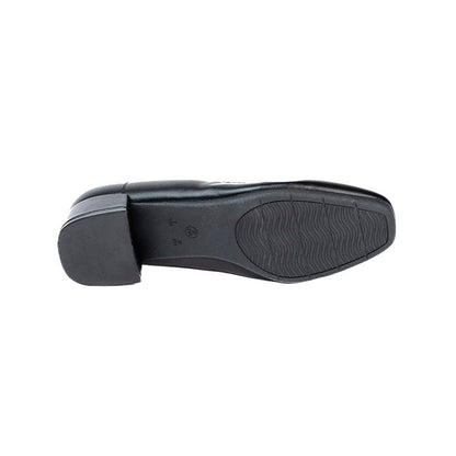 RIKELI101A CASUAL BALLERINA TACÓN Negro