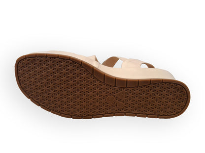 RIKELI93A CASUAL CASUALES PLATAFORMA Blanco