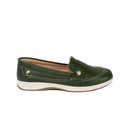 RIKELI116B CASUAL MOCASINES CMS 2 Verde